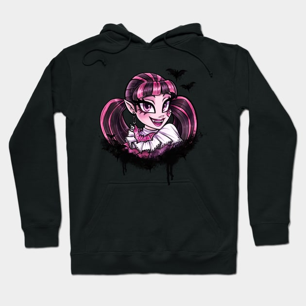 Draculaura Hoodie by GummyDoodles 